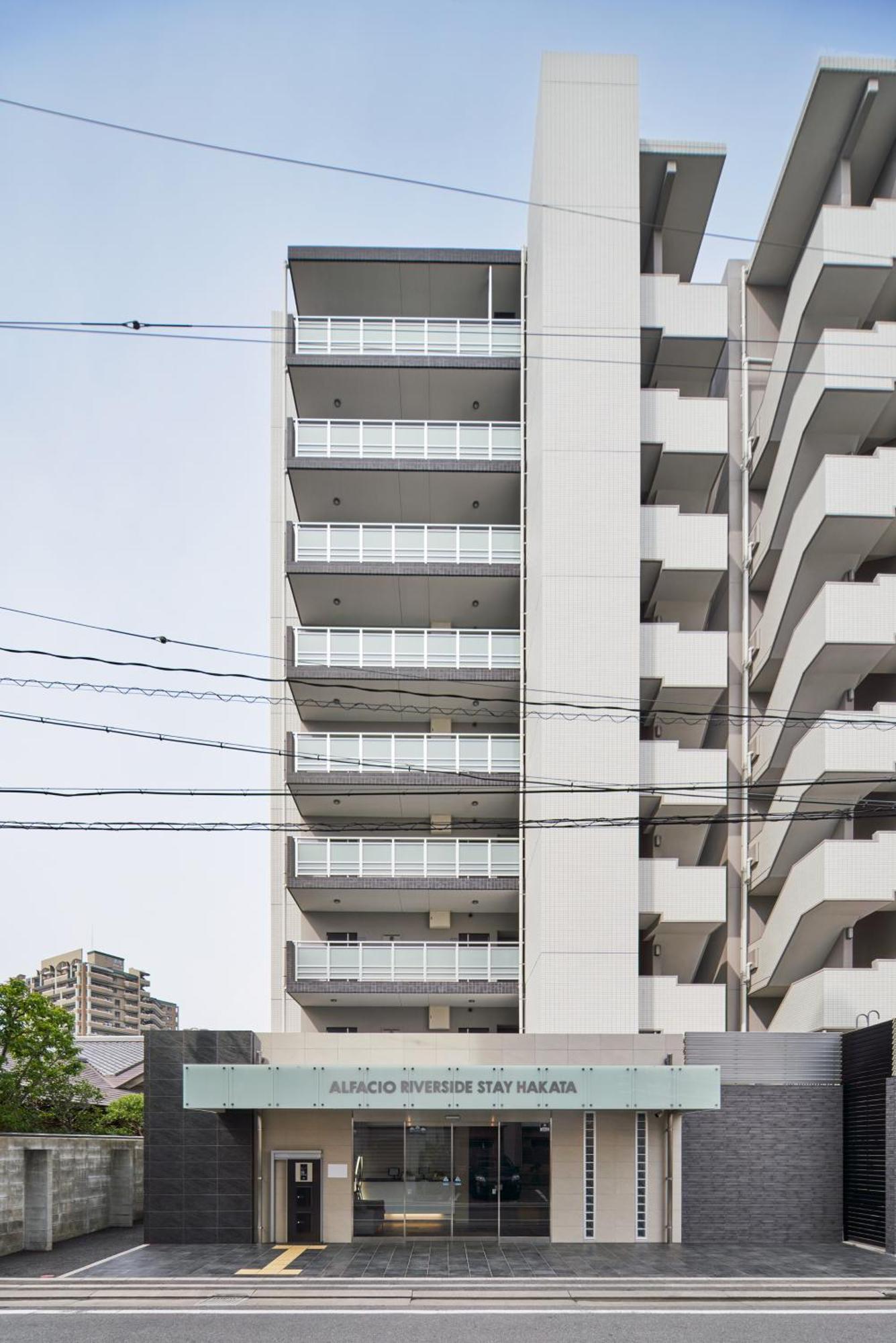 פוקואוקה Alfacio Riverside Stay Hakata מראה חיצוני תמונה