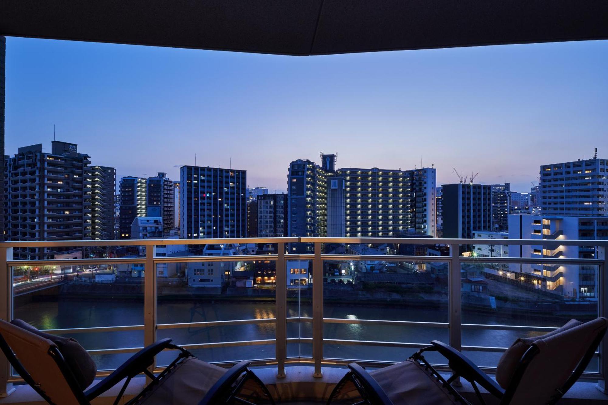 פוקואוקה Alfacio Riverside Stay Hakata מראה חיצוני תמונה